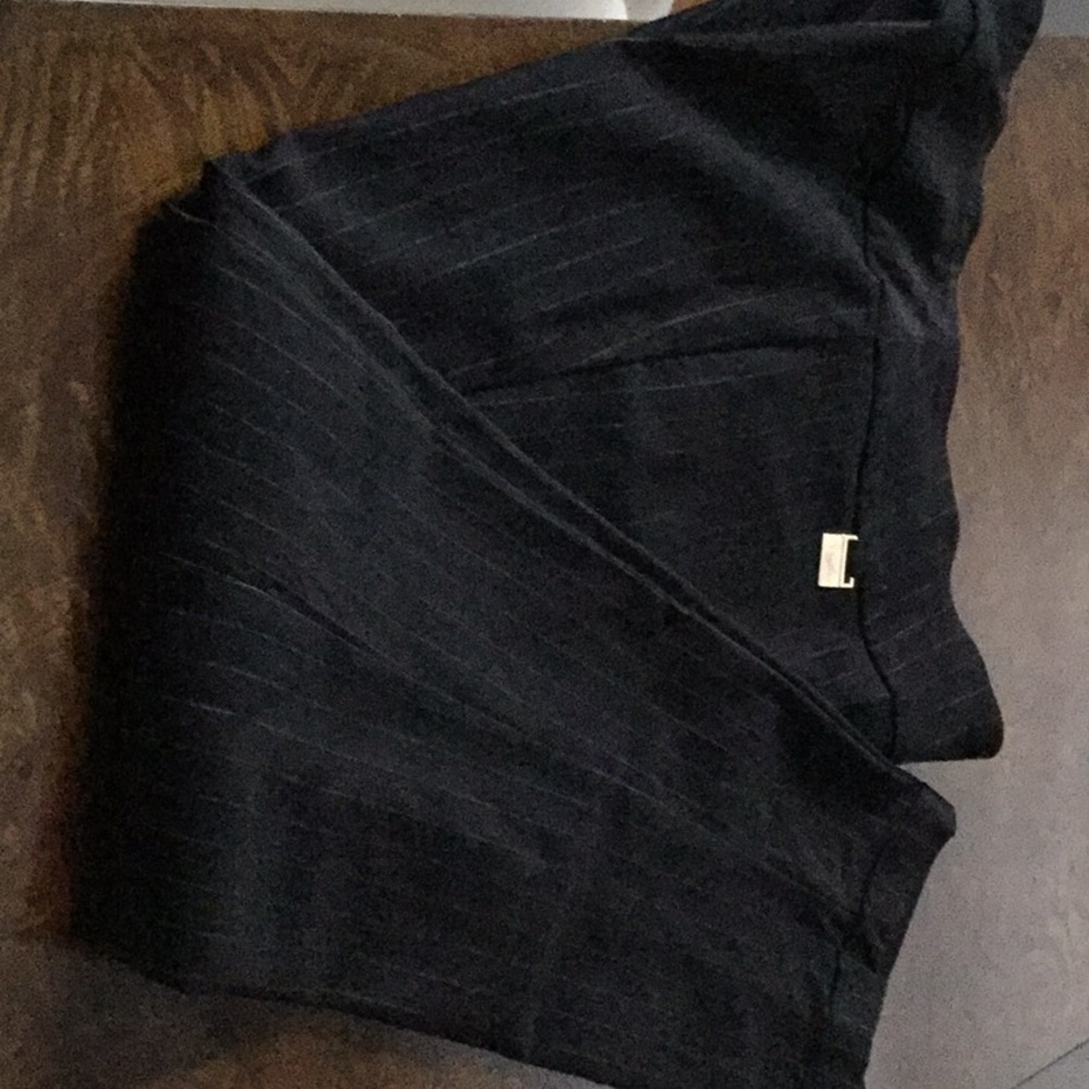 Stripped pull on pant